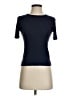 Whistles Blue Short Sleeve Turtleneck Size 4 - photo 1
