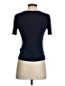 Whistles Blue Short Sleeve Turtleneck Size 4 - photo 2