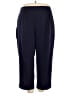 Shein Curve Solid Blue Casual Pants Size 20 Plus (4) - photo 1