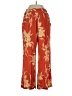 Angie 100% Rayon Tropical Orange Casual Pants Size S - photo 1