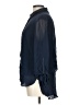 CATHERINE Catherine Malandrino 100% Polyester Blue 3/4 Sleeve Blouse Size L - photo 5