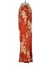 Angie 100% Rayon Tropical Orange Casual Pants Size S - photo 4