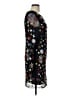 Aqua Graphic Black Cocktail Dress Size L - photo 4