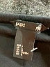 H&M Solid Black Casual Skirt Size L - photo 4