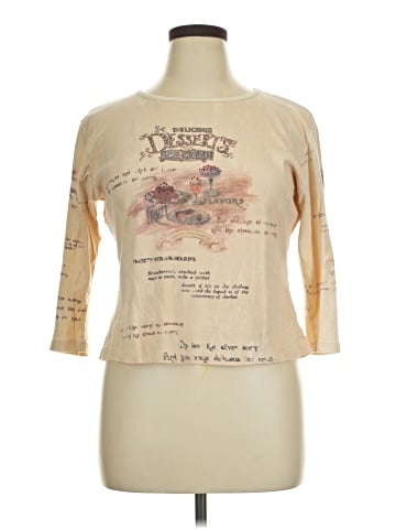 Cactus 3/4 Sleeve T-Shirt (view 1)