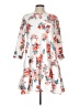 Mi ami Floral White Casual Dress Size L - photo 1