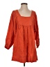Joie 100% Linen Orange 3/4 Sleeve Blouse Size XS - photo 1