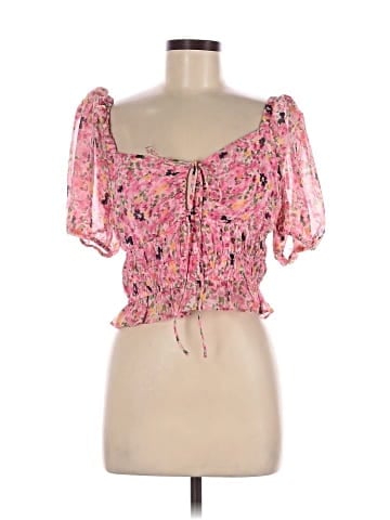 ASTR The Label Short Sleeve Blouse (view 1)