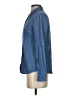J. McLaughlin Polka Dots Blue Long Sleeve Button-Down Shirt Size 4 - photo 5