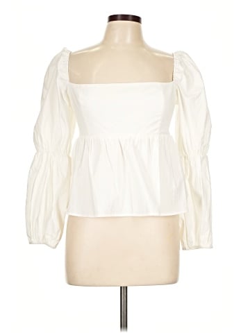 Reformation 3/4 Sleeve Blouse (view 1)