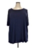 Avenue Blue Short Sleeve Top Size 26 - 28 Plus - photo 1