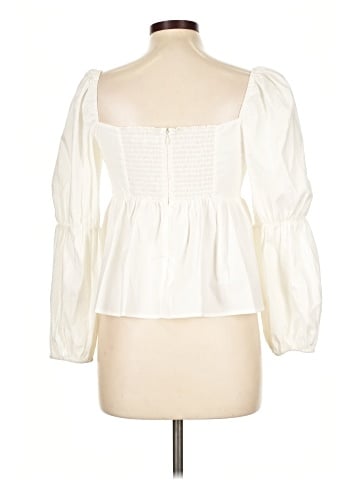 Reformation 3/4 Sleeve Blouse (view 2)