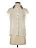 Alice + Olivia 100% Polyester Ivory Sleeveless Blouse Size S - photo 1