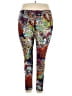North Style Paisley Blue Leggings Size 2X - photo 1