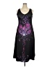 Unbranded Graphic Black Cocktail Dress Size XXL - photo 1