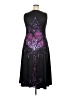 Unbranded Graphic Black Cocktail Dress Size XXL - photo 2