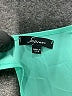 Soprano 100% Polyester Teal Sleeveless Top Size XS - photo 7