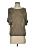 Vince. Metallic Tan Pullover Sweater Size S - photo 1