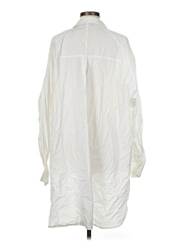 Topshop 3/4 Sleeve Button-Down Shirt (view 2)