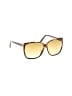 Tom Ford Yellow Brown Sunglasses One size - photo 1