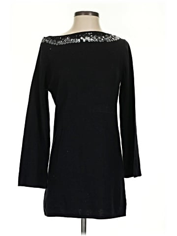 Caroline Long Pullover Sweater (view 1)