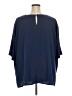 Maggie Barnes 100% Polyester Blue 3/4 Sleeve Top Size 5X - photo 2