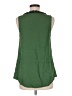 Robert Rodriguez 100% Silk Green Sleeveless Silk Top Size 6 - photo 2