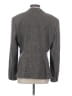 Theory Chevron-herringbone Gray Blazer Size 16 - photo 2