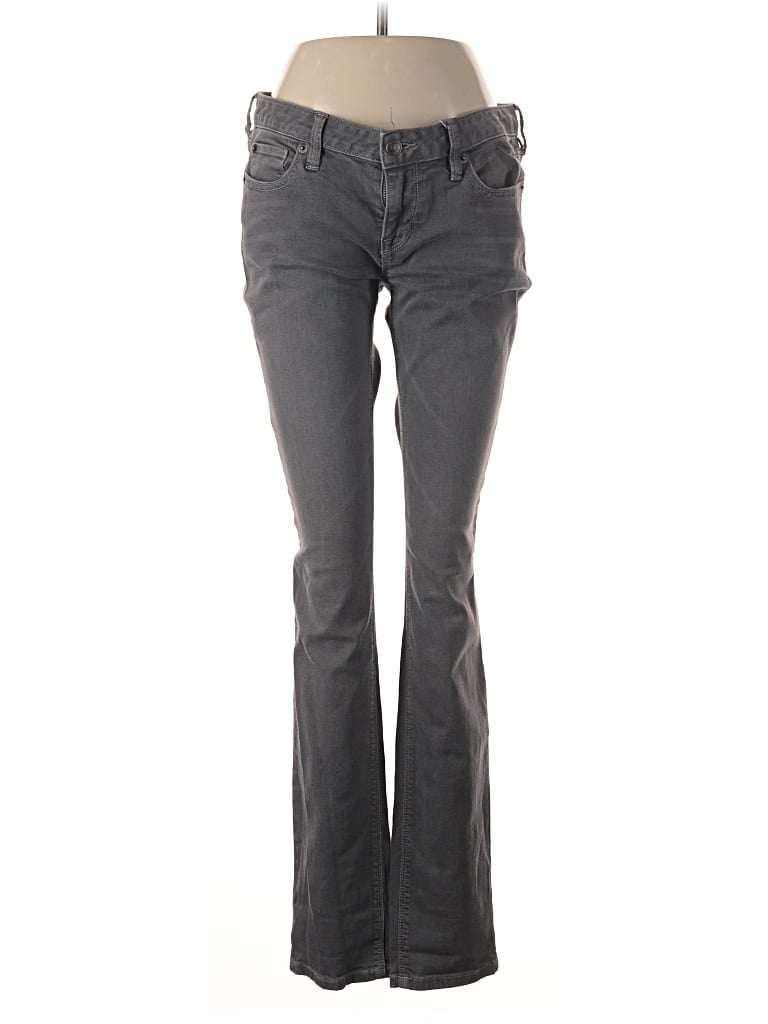 Pre-owned Ann Taylor Loft Jeans In Gray