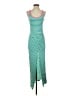 2b bebe Stripes Green Casual Dress Size S - photo 1