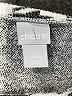 Chico's Houndstooth Silver Turtleneck Sweater Size Lg (2) - photo 7