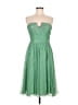 Halston Heritage 100% Polyester Green Cocktail Dress Size 6 - photo 1