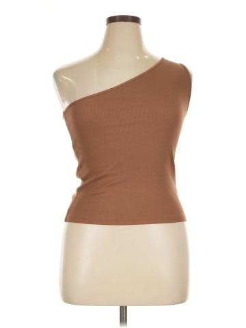 Madewell Supima&reg; Rib One-Shoulder Tank (view 1)