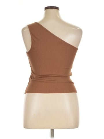 Madewell Supima&reg; Rib One-Shoulder Tank (view 2)