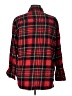 Old Navy 100% Cotton Plaid Red Long Sleeve Button-Down Shirt Size L - photo 2
