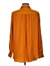 Ann Taylor 100% Polyester Orange Long Sleeve Blouse Size M - photo 2