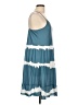 Unbranded Tie-dye Blue Casual Dress Size L - photo 4