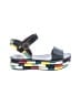 Tory Burch Multi Color Gray Sandals Size 7 - photo 1