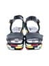 Tory Burch Multi Color Gray Sandals Size 7 - photo 2