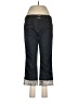 Carlisle Animal Print Blue Jeans Size 6 - photo 1