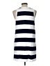Old Navy Stripes White Casual Dress Size L - photo 2