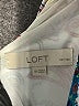 Ann Taylor LOFT 100% Polyester Paisley Blue Casual Dress Size S (petite) - photo 7