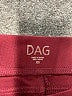 Assorted Brands Solid Burgundy Casual Pants Size XS - photo 7