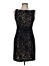 Taylor 100% Nylon Black Cocktail Dress Size 6 - photo 1