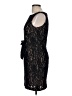 Taylor 100% Nylon Black Cocktail Dress Size 6 - photo 5