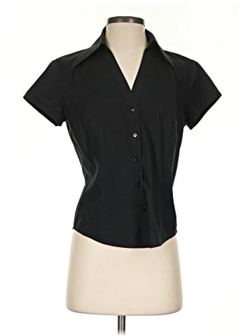 Ann Taylor Short Sleeve Blouse (view 1)
