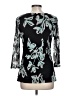 Apt. 9 100% Nylon Teal 3/4 Sleeve Blouse Size L - photo 2