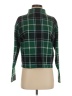 Tahari Plaid Green Cardigan Size S - photo 1