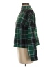 Tahari Plaid Green Cardigan Size S - photo 5