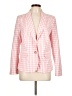 Talbots Checkered-gingham Pink Blazer Size 12 - photo 1
